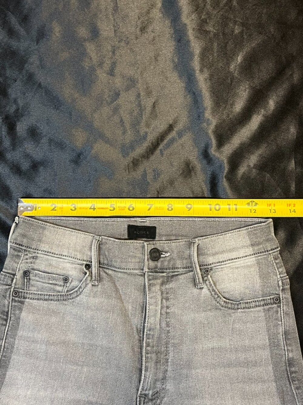 MOTHER The Swooner jean Supermoon Stripe 26 skinny leg high rise - Picture 9 of 13